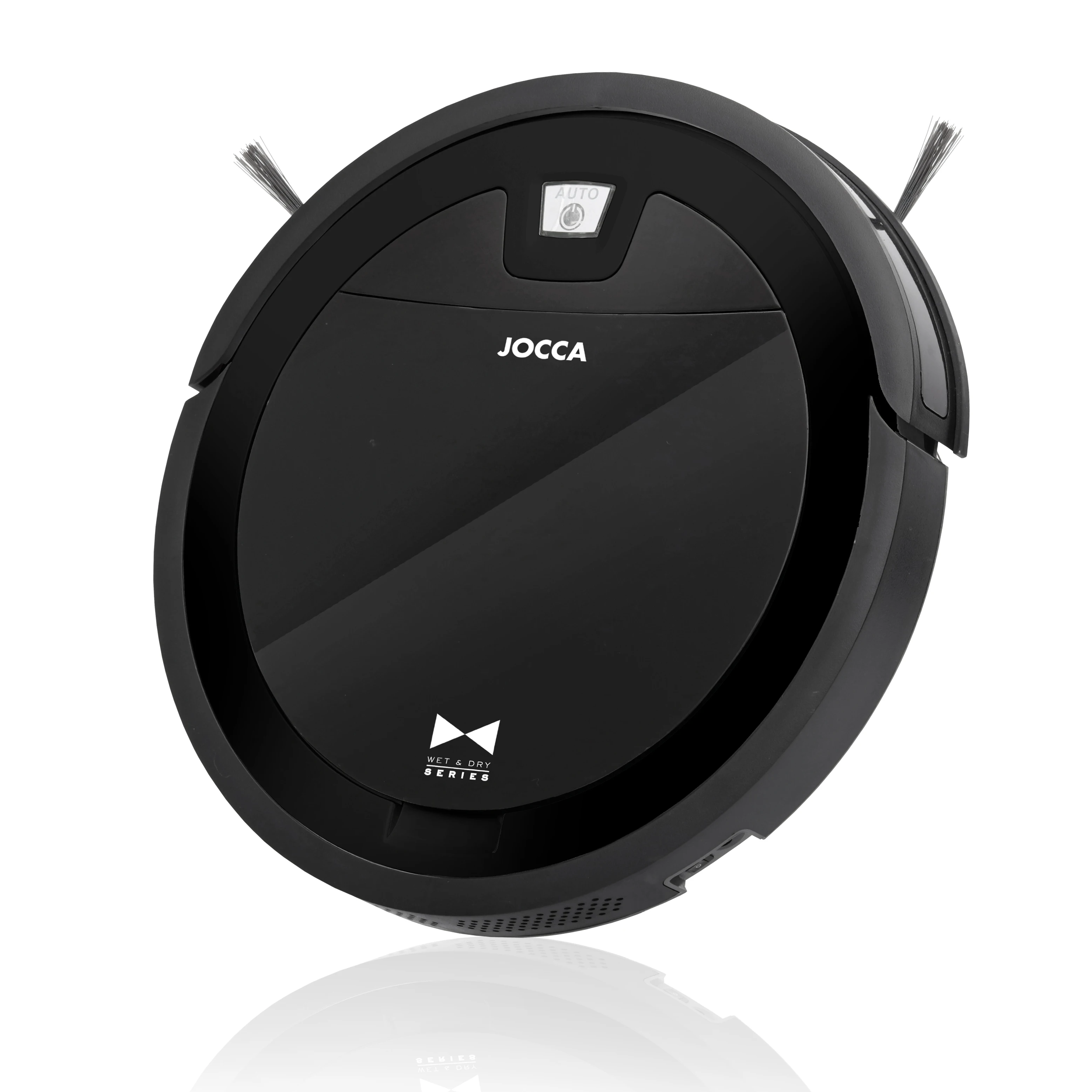 JOCCA ROBOT vacuum cleaner. 4-in-1 professional cleaning machine: sweeping, vacuuming, mopping and scrubbing the floor. It has an APP and remote control, automatic mode, random route, straight or ZIGZAG.