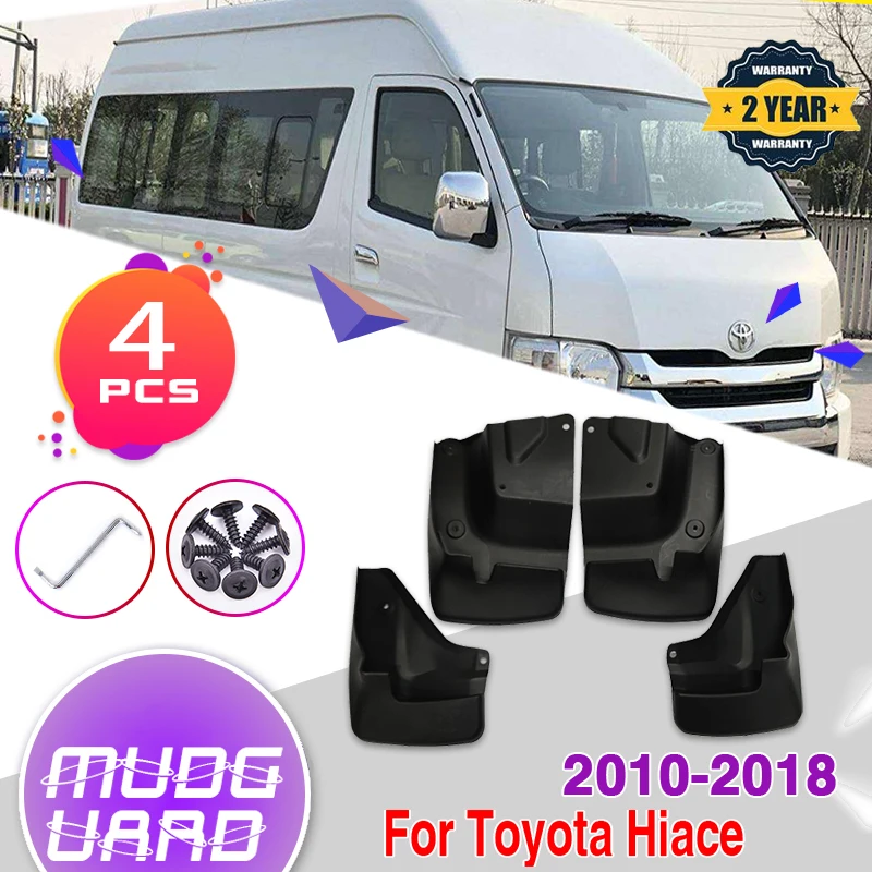 

Mudguards For Toyota Hiace Commuter Quantum Ventury 2010 ~ 2018 Auto Mudflap Flaps Front Rear Mud Splash Guards Car Accessories