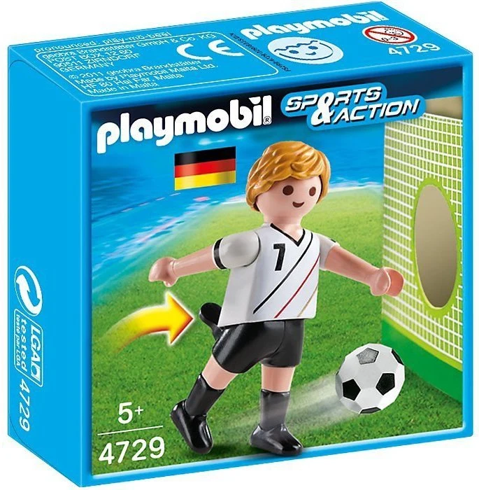 PLAYMOBIL®4729 Germany football player, original, clicks, gift, boy, girl, toy