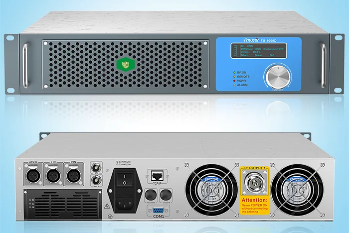 Trasmettitore FMUSER FU-1000D 1000W FM per radiodiffusione