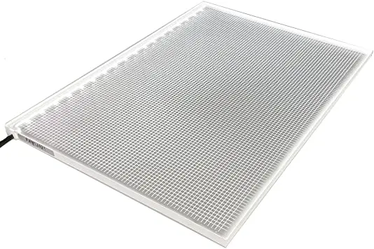 462.5 x 128mm Single Sided High Quality Acrylic Laser Engraving LED Light Guide Panel,Backlight LGP 6W 6500K DC12V