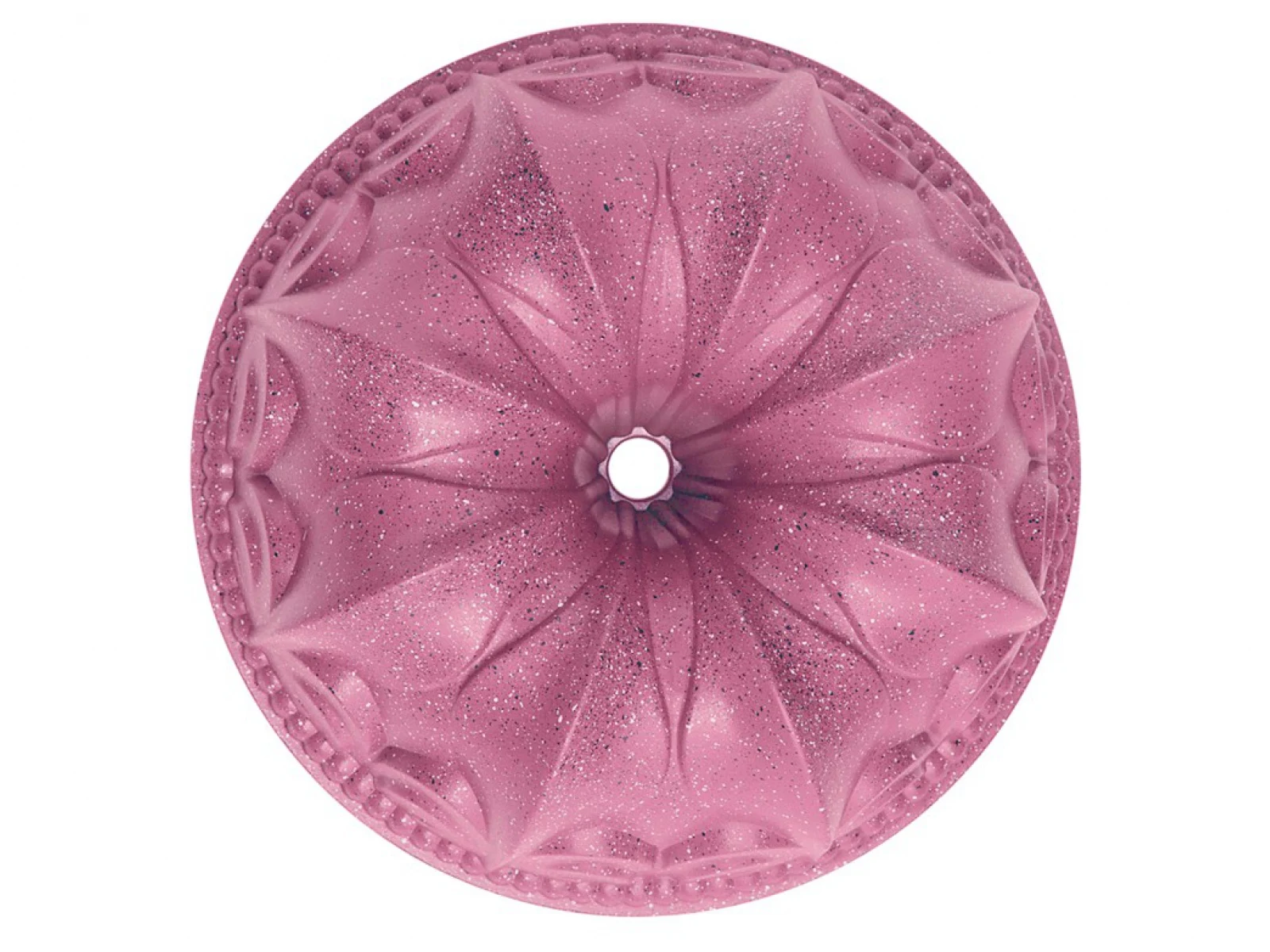 

Tac Aksu Nida Casting Cake Tin Copper and Pink color Casting Cake Mold Quality Non-Stick Surface Granite Look interior