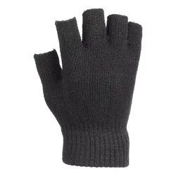 Yılmazel Basic Cut Gloves, Half Winter Unisex Standard Size Adult For Hands Orlon Fabric