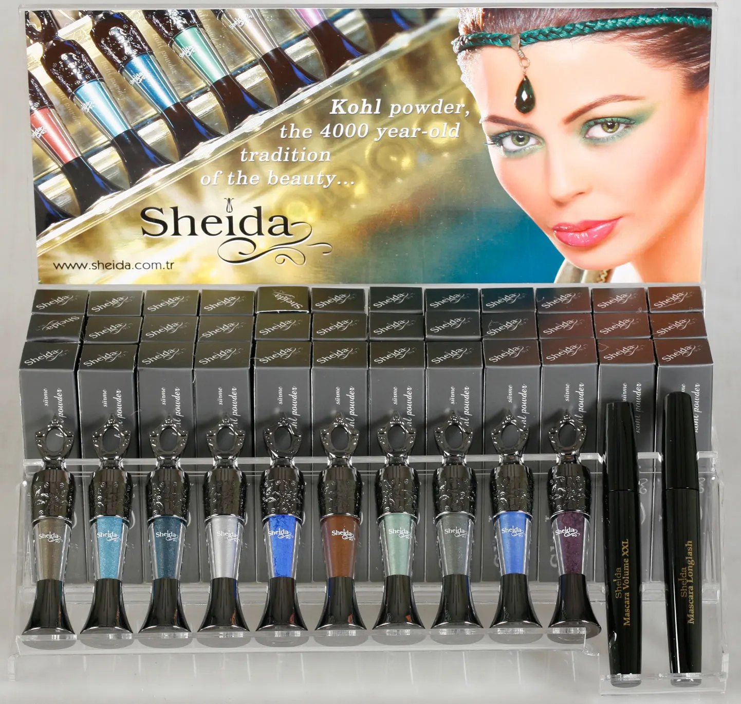 FS ALLE Sheida Pulver Kohl Eyeliner Authentic Schwarz Auge Bleistift Stick Surma Sada Original Mineral Spezielle Surme Make-Up Bunte