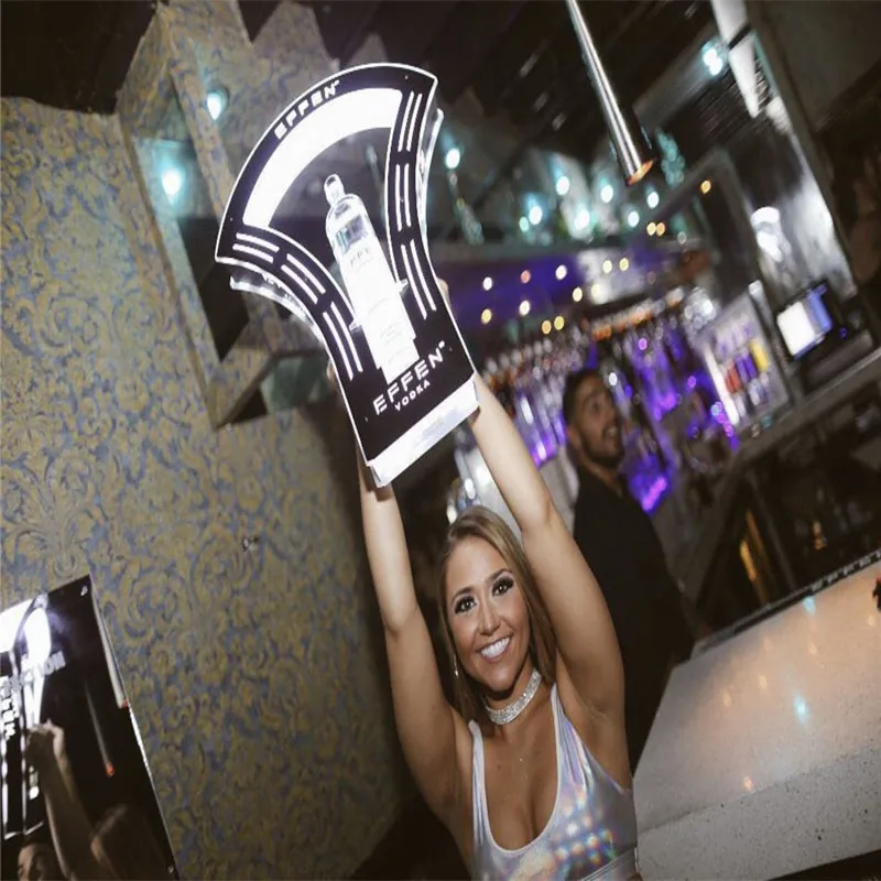 Suporte de garrafa efeito para lounge