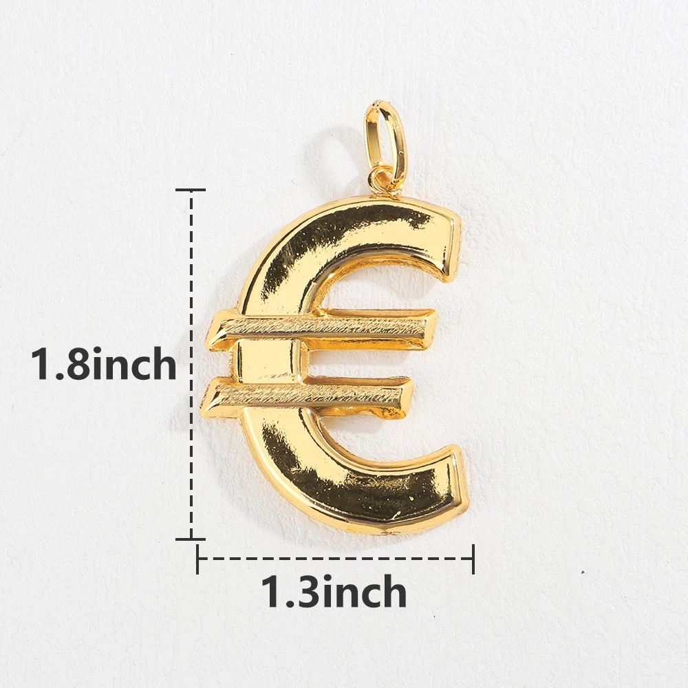 Beliebter Anhänger Afrika-Karte Halskette für Damen und Herren Vergoldet Großhandel Mode Stapelbarer Schmuck Tägliches Tragen Party-Geschenk – Detail 18