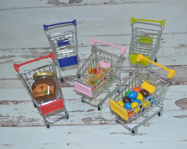 Miniature Supermarket Trolley Penholder 431991777