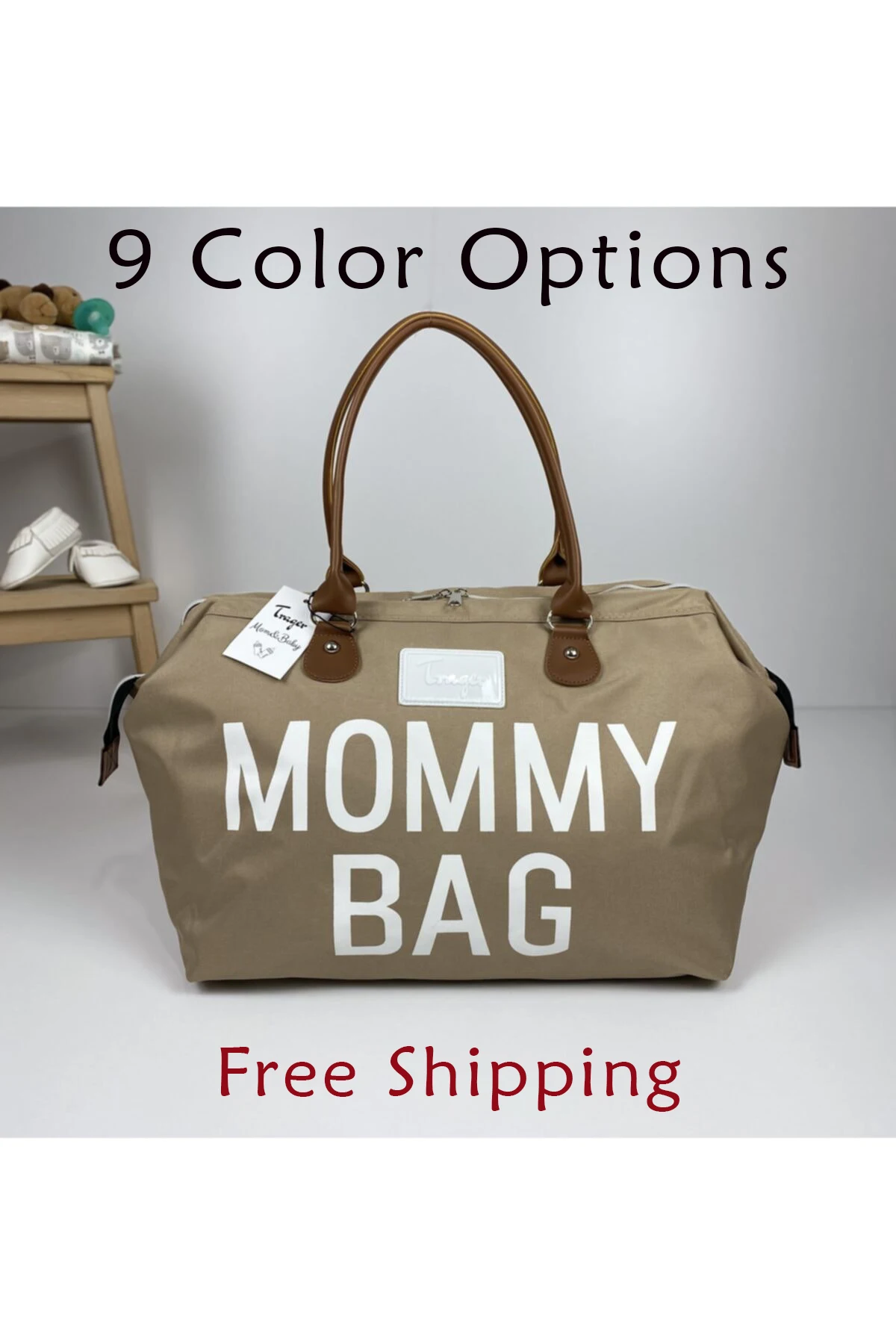 Mother Baby Storage Organization Care Diaper Stroller and Travel Tote Bag Free Shipping from TURKEY 9 Color Options