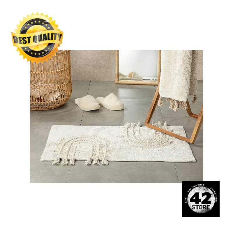 

Hill Cotton Bath Mat 60x90 Cm Cream English Home High Quality