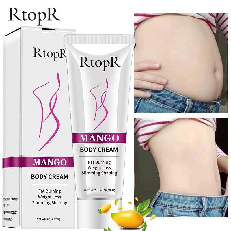 Mango Slimming Weight Lose Body Cream Slimming Shaping Create Beautiful Curve Firming Cellulite Body Anti Winkles Skin Care