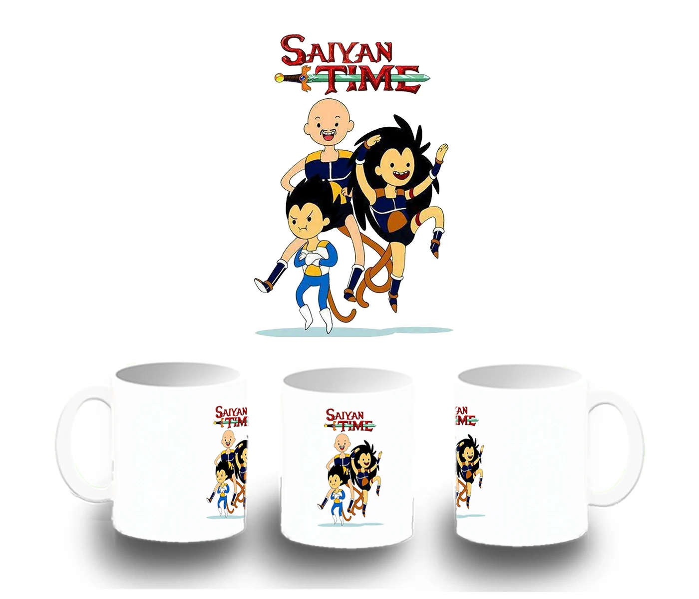 CUP SAYAN TIME ANIME color mug