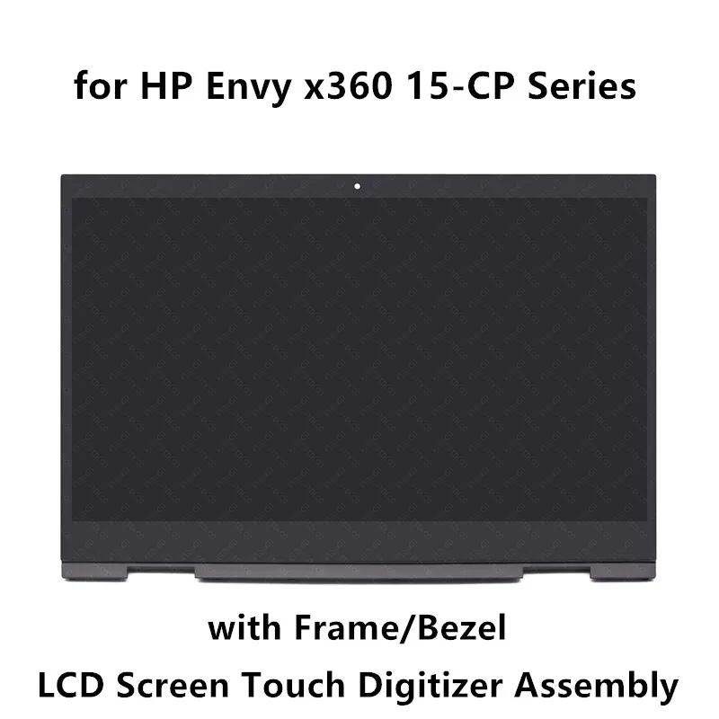 

for HP Envy x360 15-CP Series B156HAN02.2 L10211-AA0 FHD LCD Screen Display Touch Glass Digitizer Assembly with Bezel 1920x1080