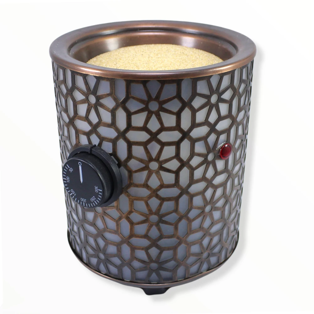 Tulip Home Accessories - Authentic Turkish Copper Electric Hot Sand Coffee Maker - Heater Machine 110V - 220V