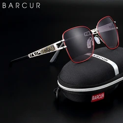 BARCUR Fashion Women Frame Sunglasses Polarized Lens Sun Glasses Women's Eyewear Driving Shades UV400