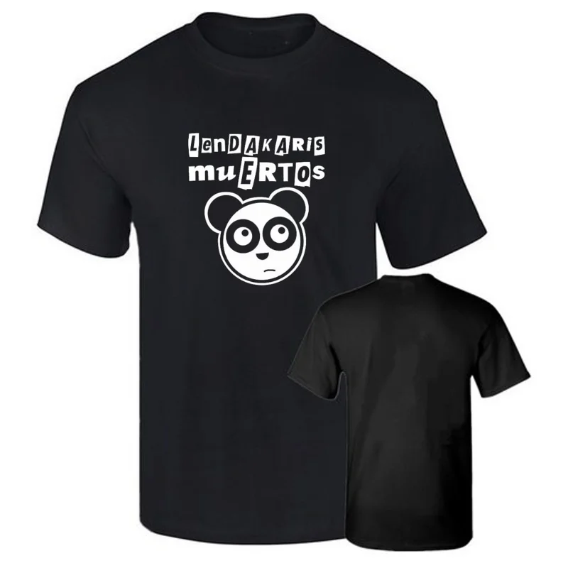 Premium T-shirt LENDAKARIS Dead Panda Bear Punk Cotton 190grs