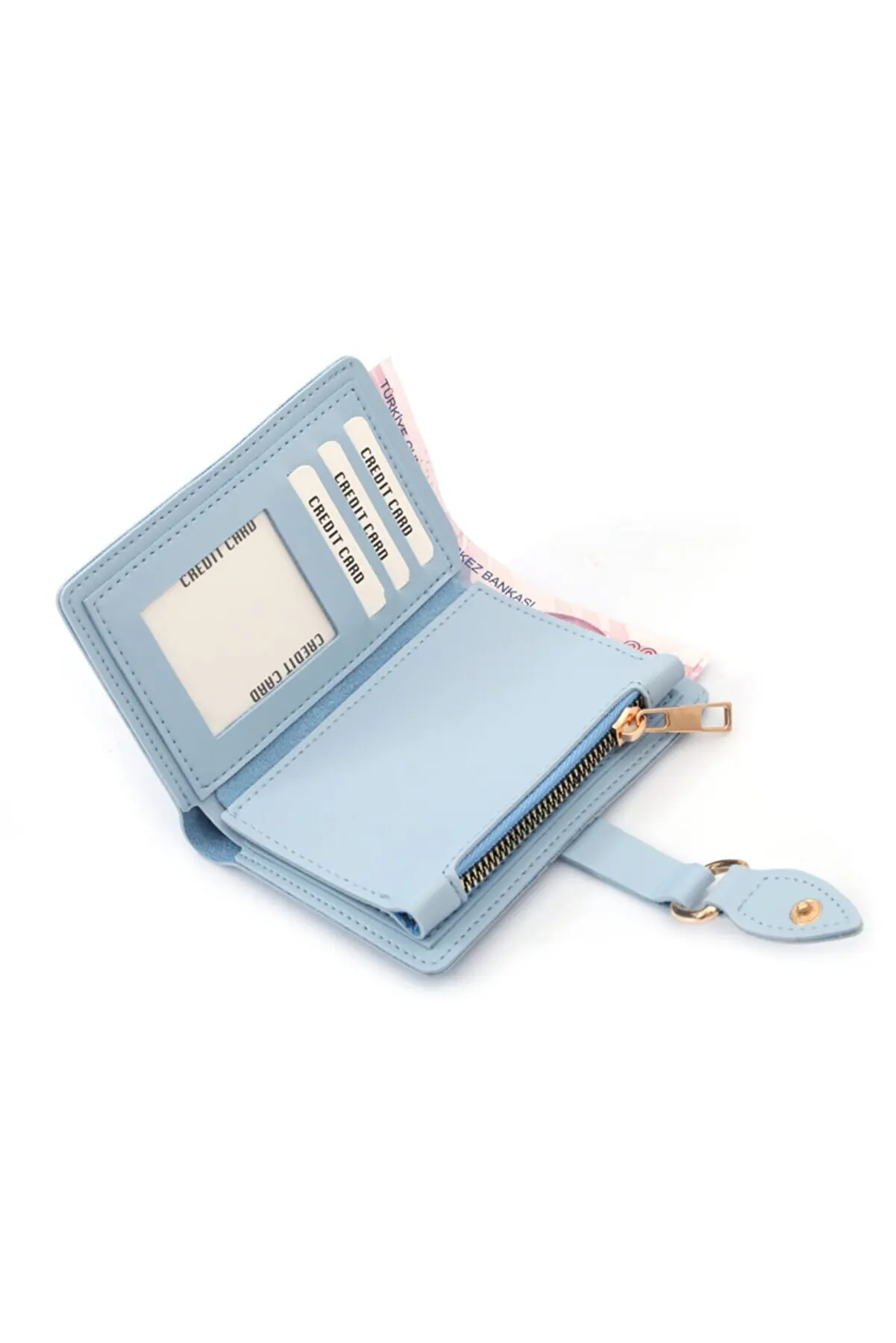 Women's Luxury Design Wallet Card Holder Zipper Handy Soft Leather Daily Use Interior Compartment Fashion Special Sewing Coin