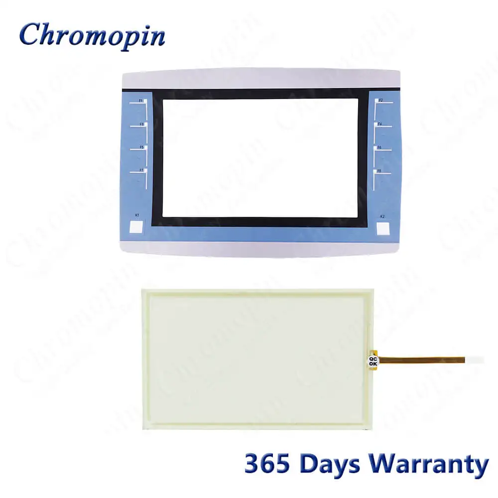 Digitador da tela de toque para 6av2 125-2gb23-0ax0 painel de toque para 6av2125-2gb23-0ax0 ktp700 moblie com sobreposição (película protetora)
