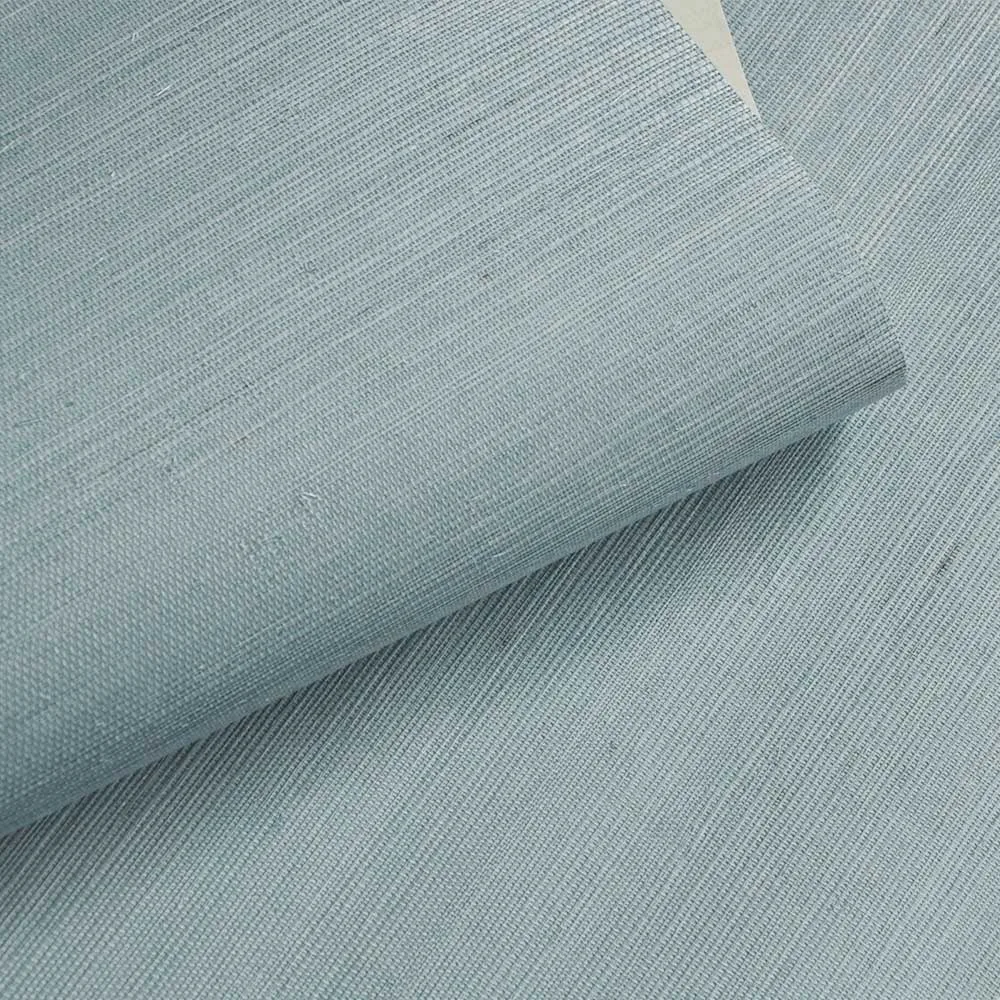 

MYWIND Sky Blue visual style that is kind of fresh Sisal Grasscloth Wallpaper For Home Dector