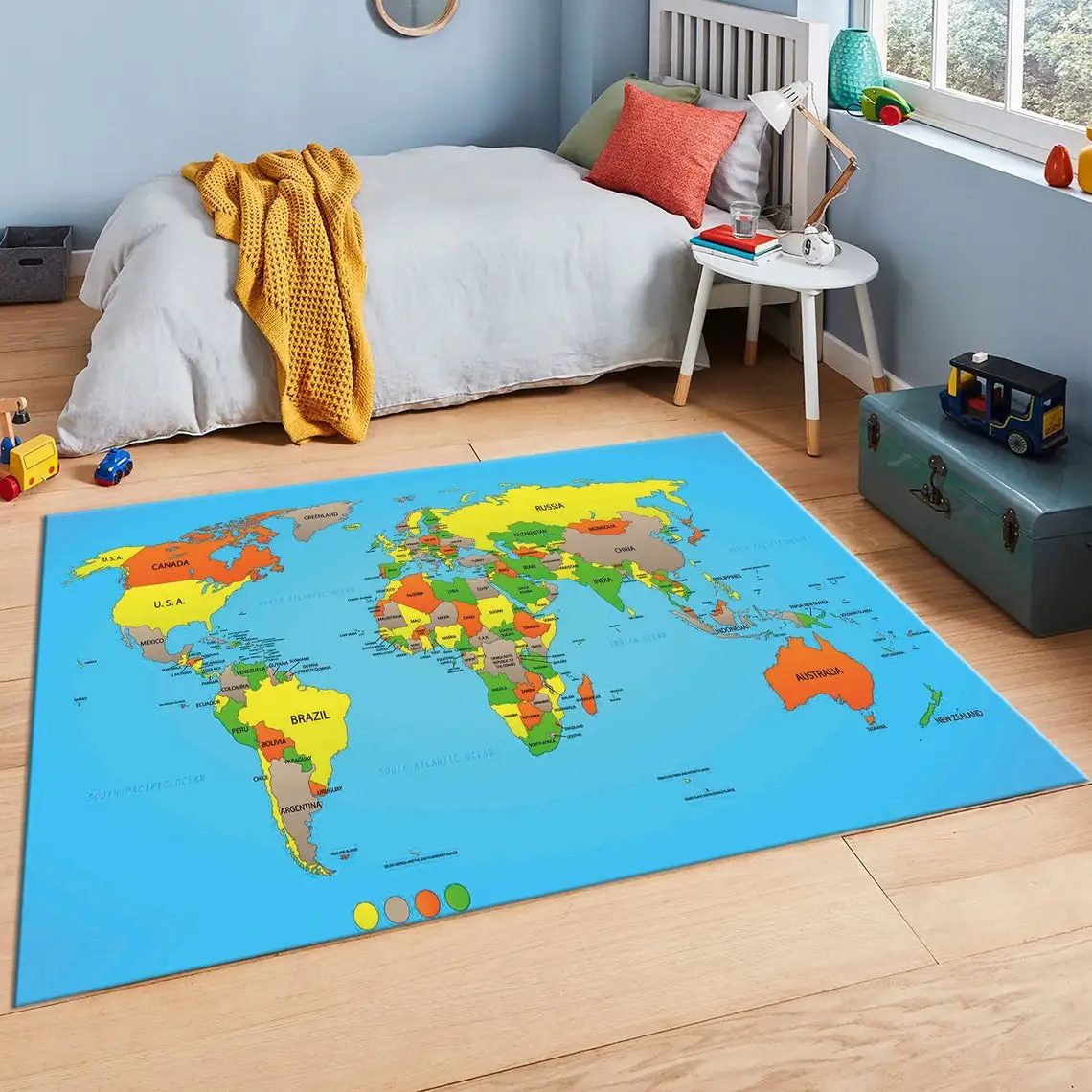 

World Maps Pattern Rug, Old Earth Rug, Kids Room Carpet, Rug, Living Room Rug, Home Decor Carpets, Rug, Decore Rugs