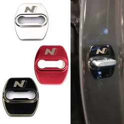 4pcs car door lock cover for Hyundai Tucson Creta I20 I30 N Fastback I30N Veloster KONA activator case styling Accessories