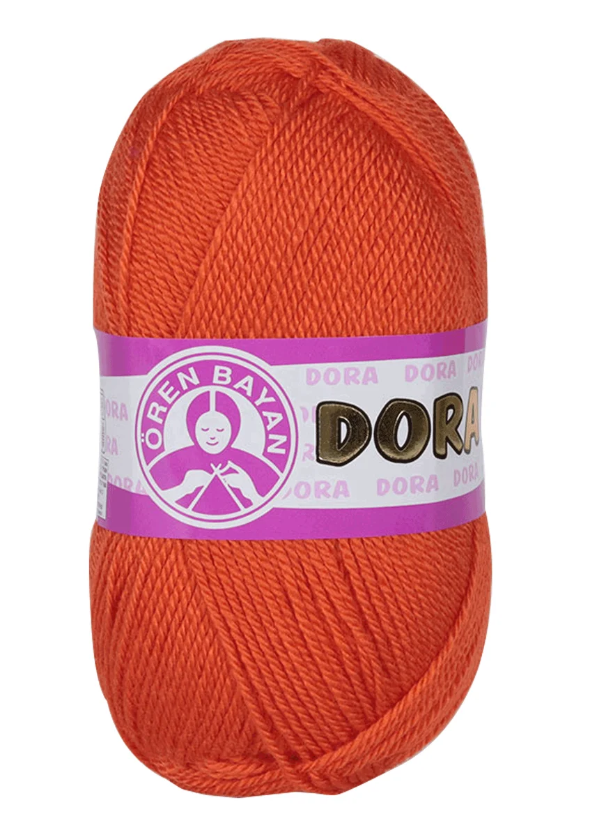 Acrylic Knitted Yarn - 39 Color Options - 270 Meters(100gr) - Oren Bayan Dora - Sweater - Cardigan - Amigurumi - Doll - Shawl - Home Textile -