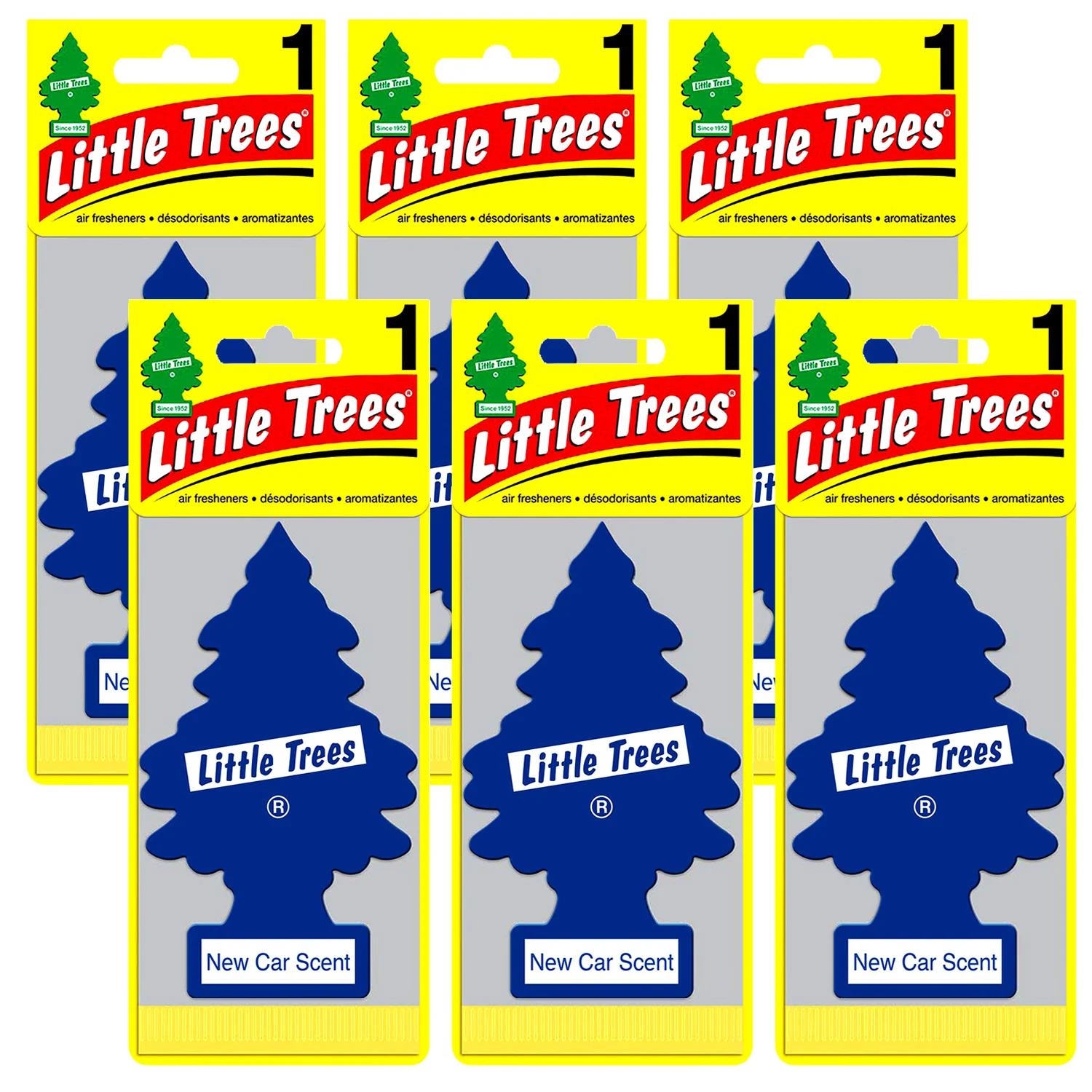 Little Trees New Car Scent Asma Oto Kokusu 6 Adet