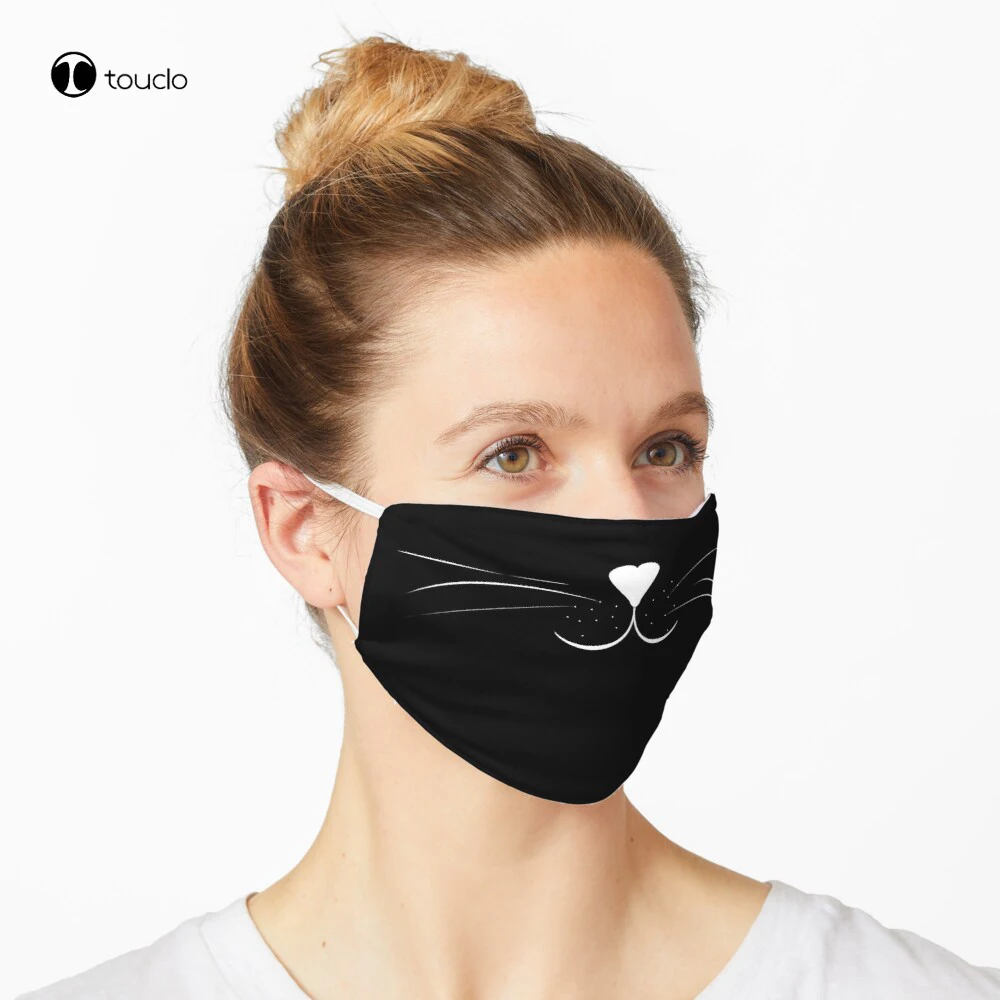 

Cat Nose Mask Face Filter Pocket Cloth Reusable Washable