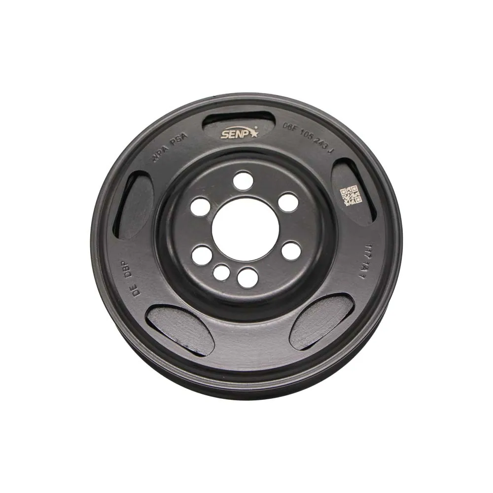 SENP Auto Engine Parts OEM 06F 105 243 J Crankshaft Pulley Fit For VW Audi Skoda A6L/A4/Golf/Jetta 06F105243J