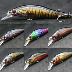 wLure Minnow Fishing Lures 9cm 9g Sinking Jerkbait Lifelike Painting Cutting Blade Fishing Hooks HM431
