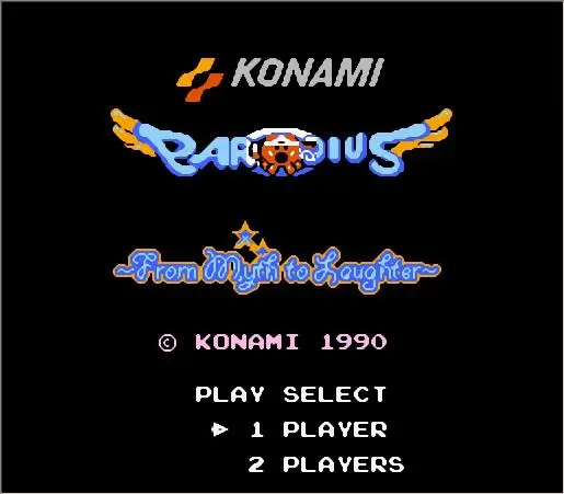 ¡Parodius da! Cartucho de juego en inglés para consola NES/FC