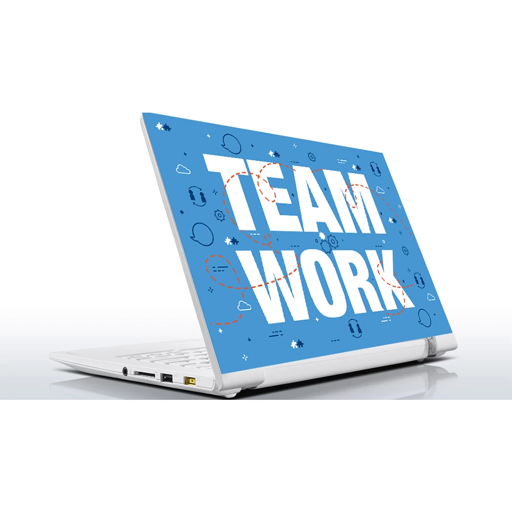 Sticker Master team work2 universal laptop skin for 13 14 15 15.6 16 17 19 