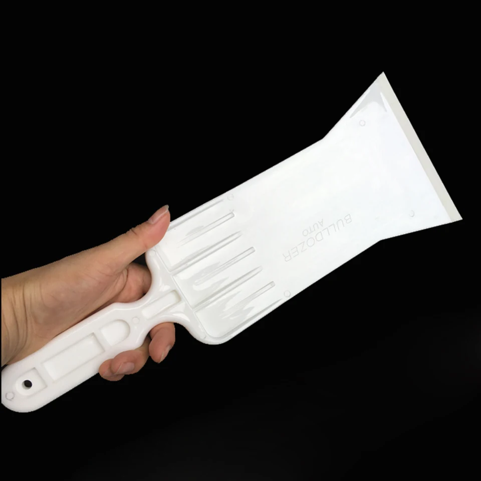 Professional Windshield Tint Squeegee - Extra Wide Bulldozer Water Removal Tool for Front & Rear Glass Film Installation MO-716