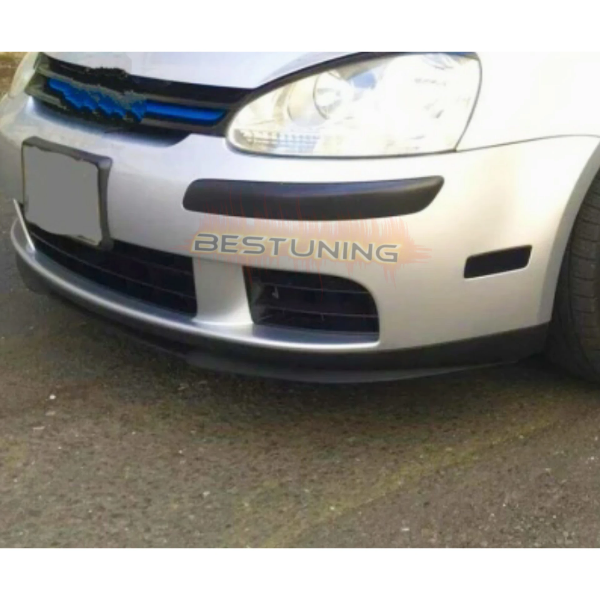 Front Bumper Lip For VW Volkswagen Golf MK5 CUPRA R Car Accessories Spoiler Flap Universal 3 Pcs Body Kit Exterior Parts Tuning