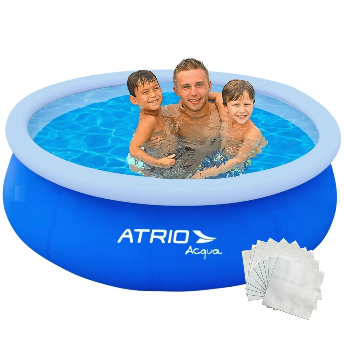 Inflatable Swimming Pool Adult Child 4500L 2500L 1000L