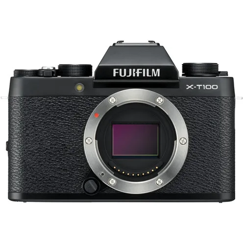 New Fujifilm X-T100 XT100 Mirrorless Digital Camera Body Only Black