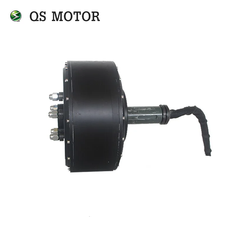 QS MOTOR High power 12kw 24kw 70H V4 with APT96800kit e car hub motor for 130KPH Speed