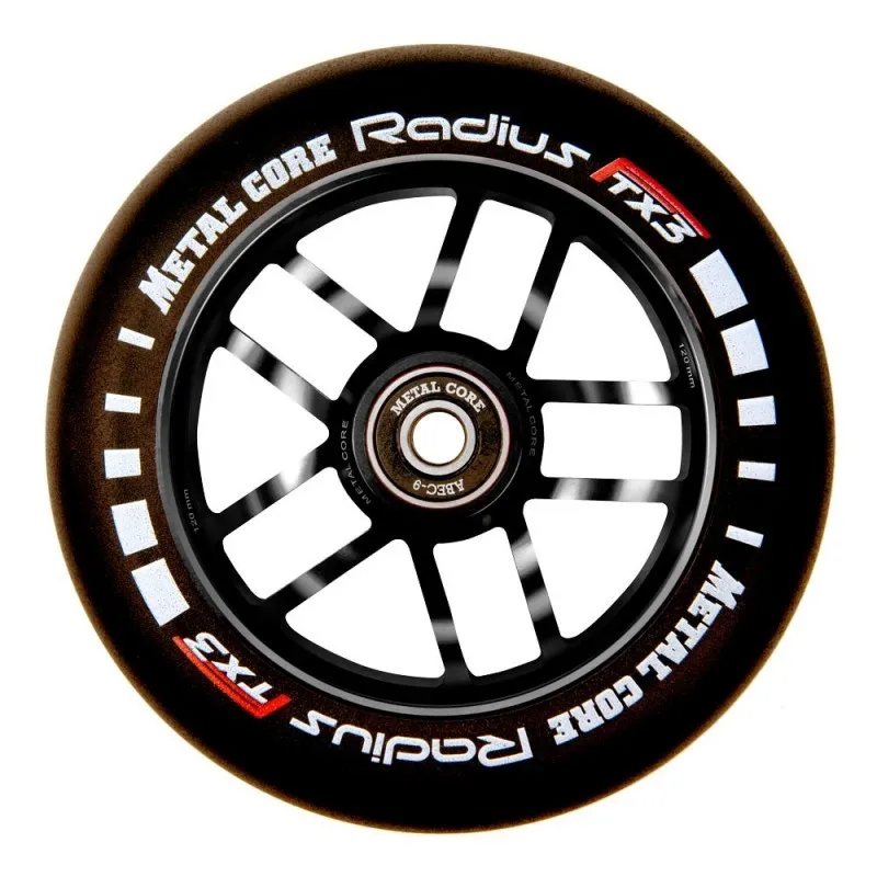 Metal Core Radius Wheel for Freestyle Scooter, Diameter 120 mm (different colors)