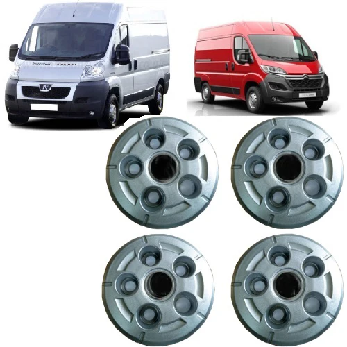 HAIR WHEEL HUB COVER (16 RIM-4 PCS TOOL) FOR PEUGEOT BOXER 2006- 1611985380