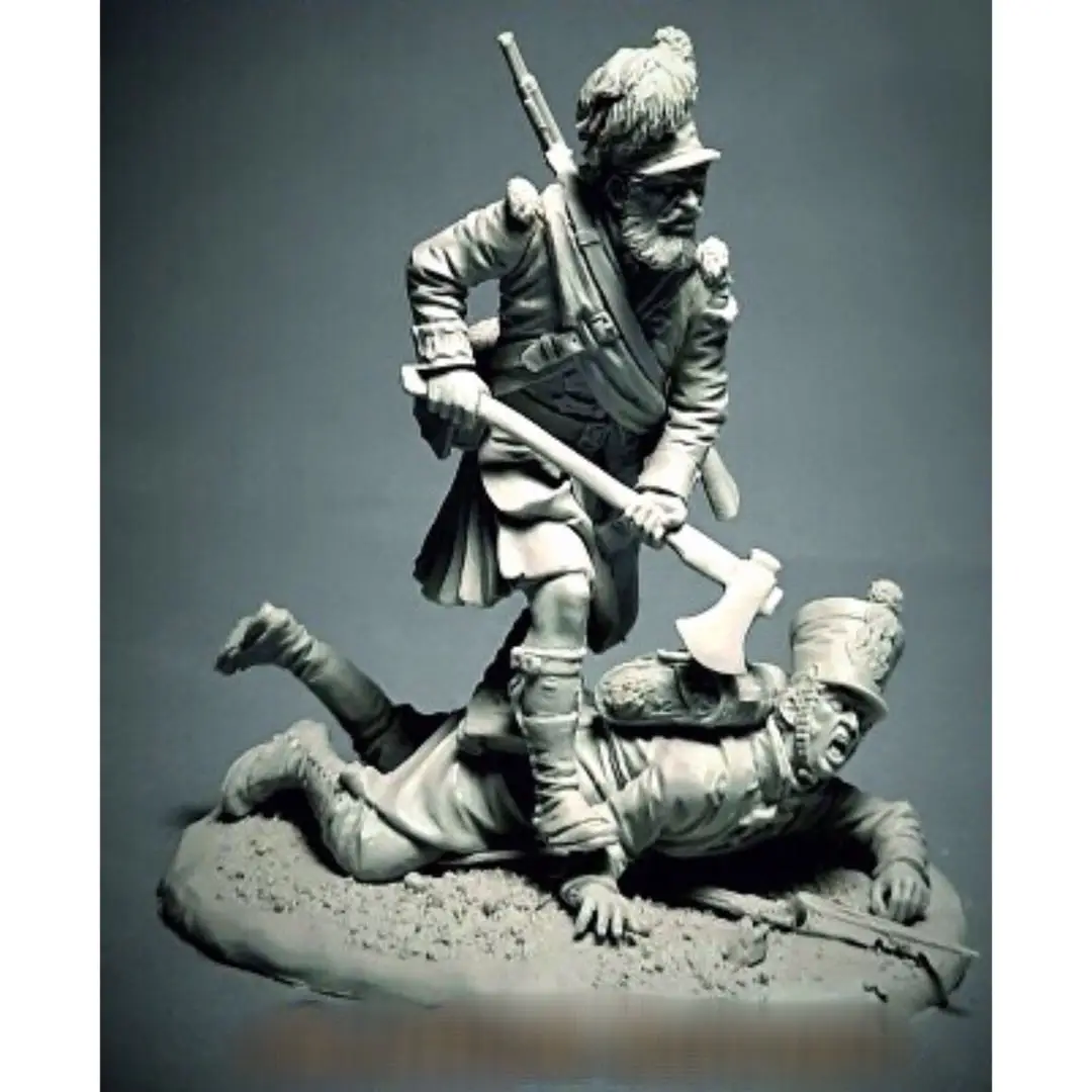 54mm  Resin Model Figure GK，Unassembled and unpainted kit