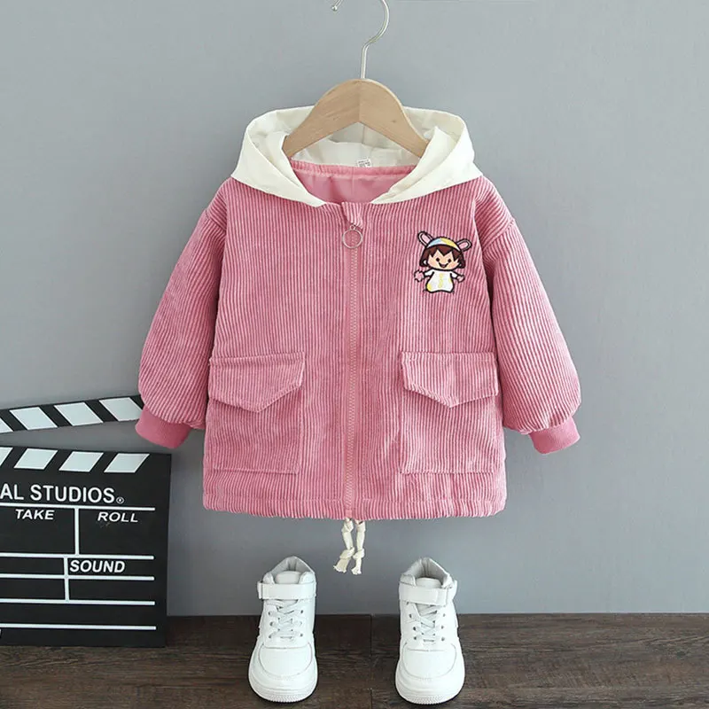 2022 Spring Autumn Children\'s Clothing Cartoon Jacket Boys Girls Baby Outing Windbreaker Children Zipper Cardigan High Qualit