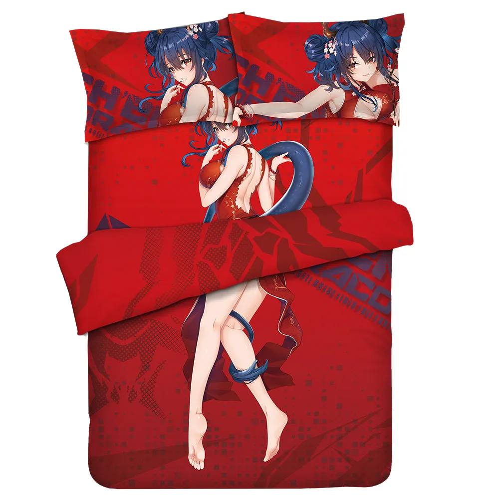 Arknights Bedding Set, Duvet Covers, Pillowcases, Anime Comforter Bedding linen