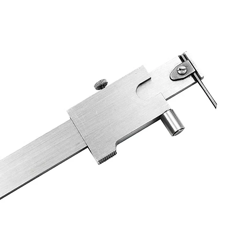 SANAI 0-200mm Marking Vernier Caliper with Carbide Scriber Needle Stainless Steel Parallel Marking Vernier Measuring Tool Gauge