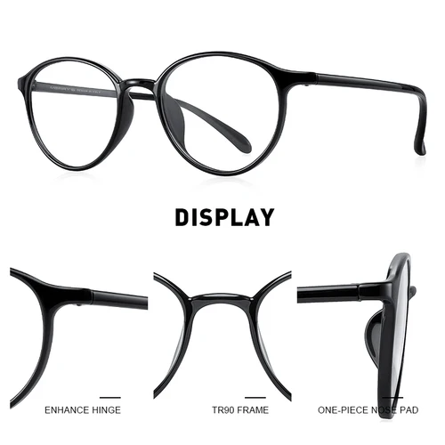 Imagen 2 del producto MERRYS DESIGN Classice TR90 monturas de gafas para hombres y mujeres, montura óptica, monturas para gafas graduadas, gafas ópticas S2422