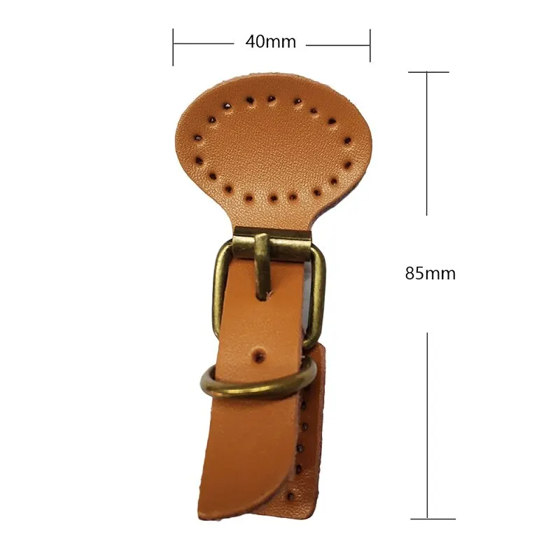 2pcs/lot Soft Rea Leather Bag Buckles Mortise Lock Clasp Closure Handbag Hasp Buckle for Women DIY Shoulder Bag Accessories Part