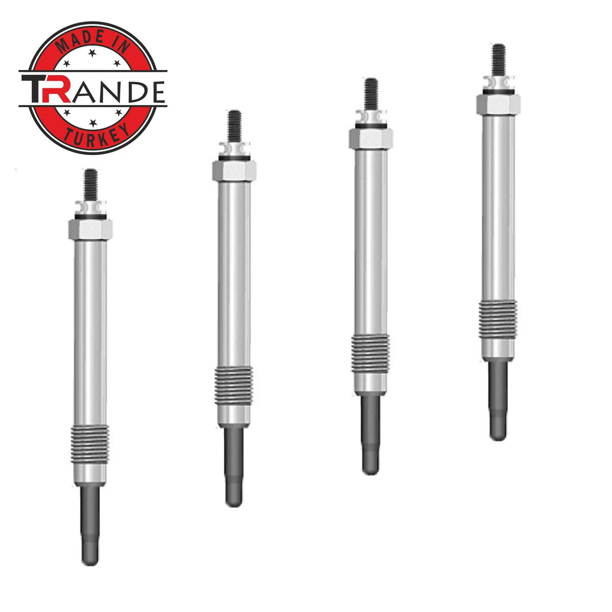 Trande Diesel Engine Heater Glow Plug 4 Pcs 11V For 13721687 Made In Turkey Trande Store Guarantee