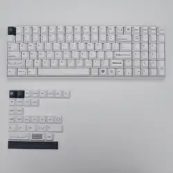 GMK Less But Better Keycaps, 130 Keys Keycaps Cherry Profile DYE-SUB Personalized GMK Keycaps For Mechanical Keyboard