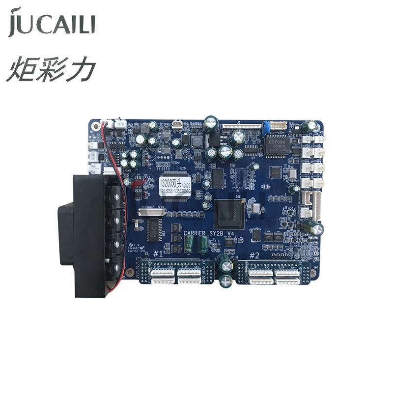 Jucaili new version Senyang board kit V6 version for Epson I3200 double head carriage board main board for Eco solvent printer