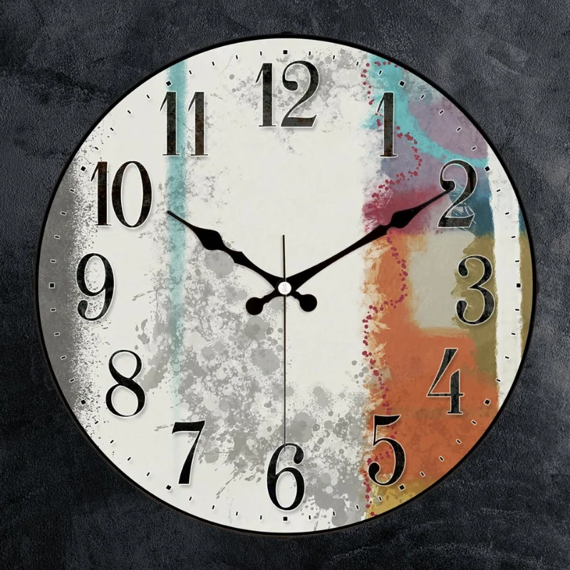 2021 Post Modern Glass Wall Clock Kitchen Creative Watches Home Decor Living Room Silent Gift Decoration Salon Casa