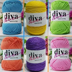 Macrame Yarn - 140 Meters - 100g - 32 Color Options - Chain - Polypropylene - Accessory Materials, Bag, Basket, Amigurumi, Thread, Cord, Wall and Door Decoration, Placemat, Thread, Home Textile - DIY