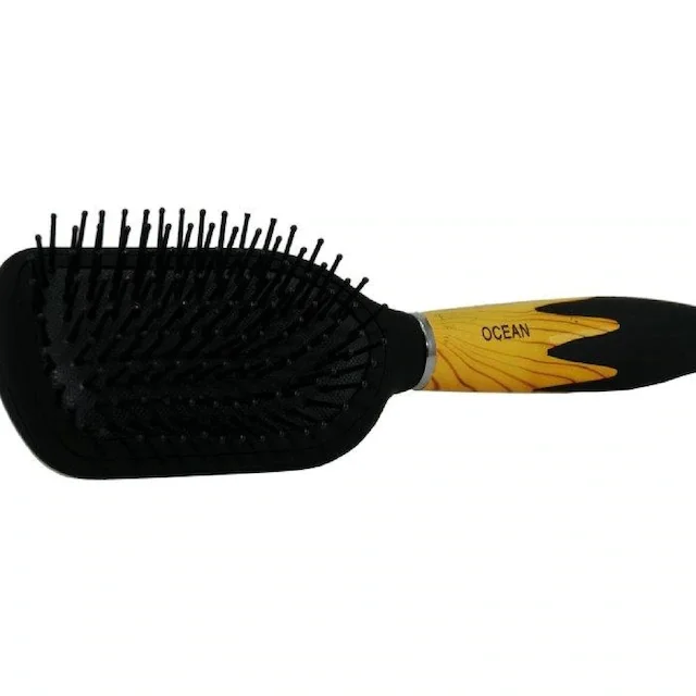 Ocean Wood Flat Model Hair Brush 434173773